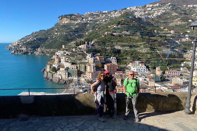 4-day walking tour on the Amalfi Coast - Salerno-area start point and how the days are paced
