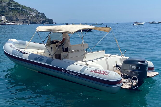 4-hour boat tour of the Amalfi Coast - Marmorata waterfall (near Minori): freshwater jet walking