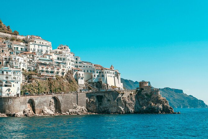 7 hours Private Boat Experience from Positano - Fiordo di Furore photo pull-off and the dramatic coastline