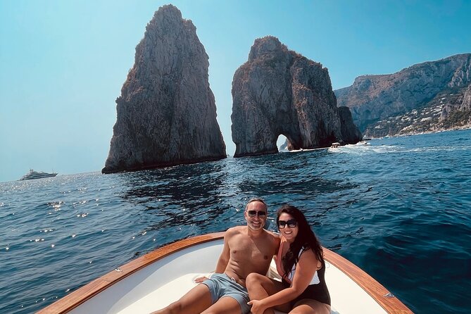 7 Hours Private Boat Experience on Capri from Positano - Capri Island Time for Food and a Stroll