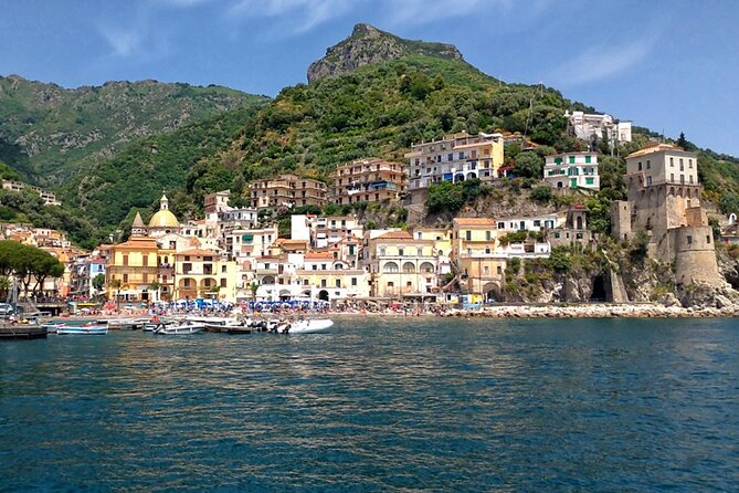 Amalfi Coast 7hours Tour from Salerno - Snorkeling and Limoncello - Drinks, fruit, and the onboard vibe that makes the day feel special