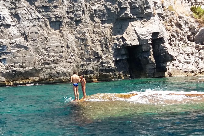Amalfi Coast boat ride & snorkel - The Real Star: Swims, Snorkeling, and Crystal-Water Stops