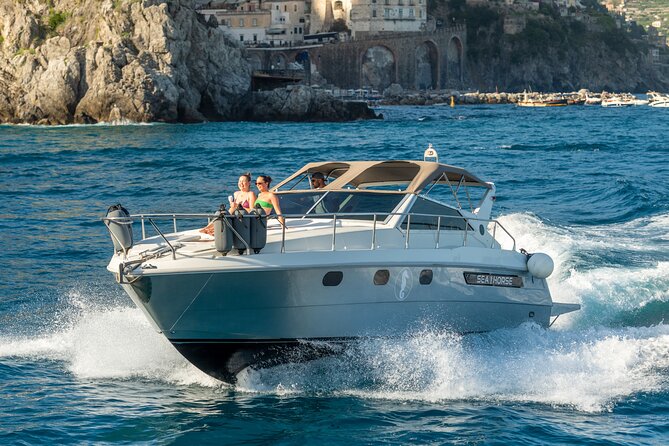 Amalfi Coast: Boat Tour 4 hours with Caves, Beaches & Snorkeling - Entering the Amalfi Coast from the water, not the road