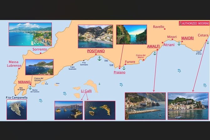 Amalfi Coast, Capri & Li Galli Islands BOAT EXCURSION - Getting on board in Salerno: pickup, timing, group size, and onboard basics