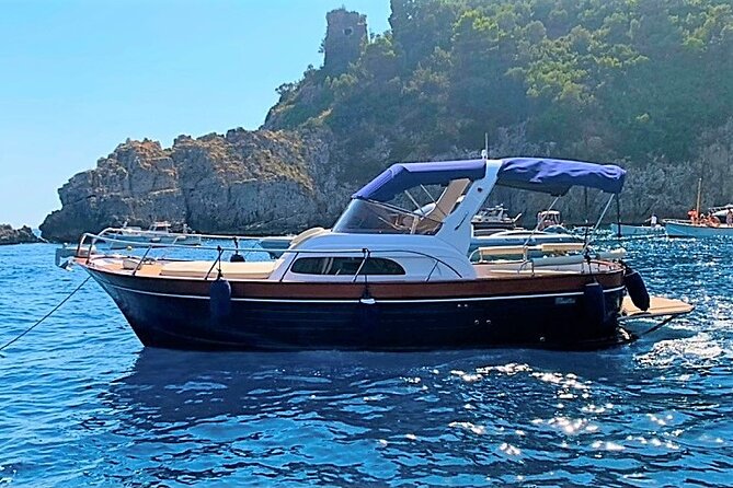 Amalfi Coast Full Day Private Boat Tour (cabin+restroom on board) - Stop 2: Conca dei Marini beach time for a quick swim