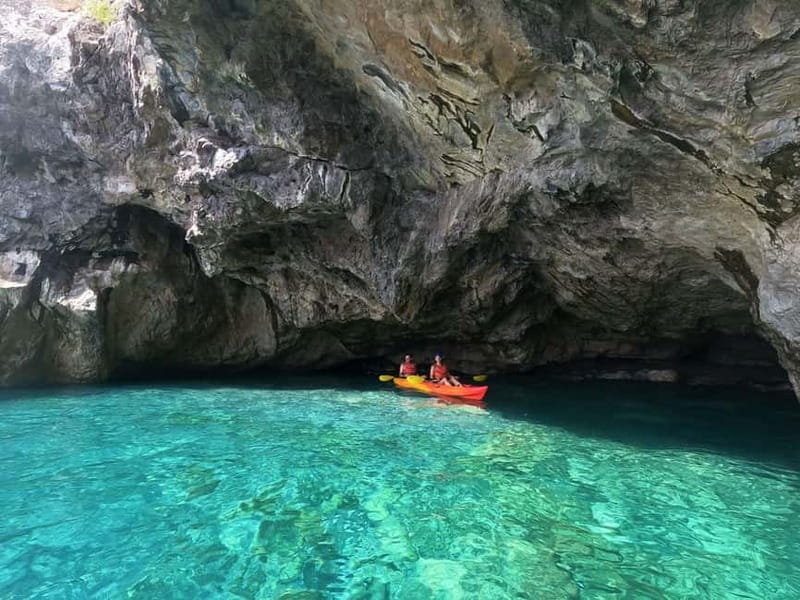 Amalfi Coast: Kayak, Snorkeling, Pandora Cave & Hidden Beach - Paddle Past Torre Normanna: The Amalfi Coast’s Maritime Lookout
