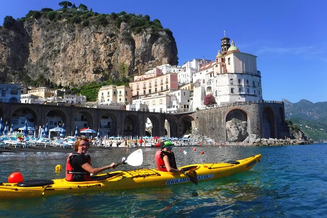 Amalfi Coast Kayak Tour: Explore Caves, Arches & Hidden Beaches - Snorkeling and swimming where land tours do not reach