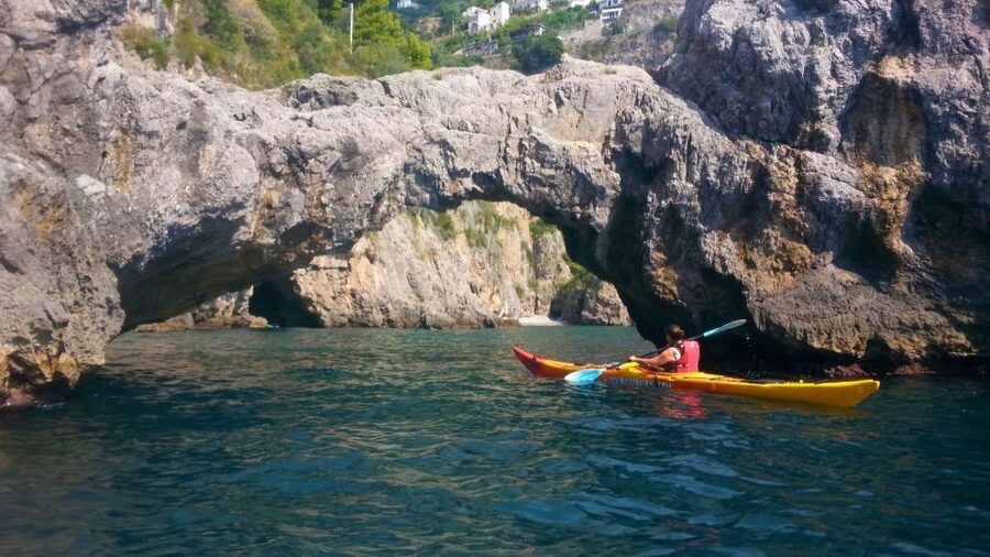 Amalfi Coast: Kayak Tour with Snorkeling and Grottoes Visit - Why Kayaking Amalfi Feels Like Seeing the Coast in 3D