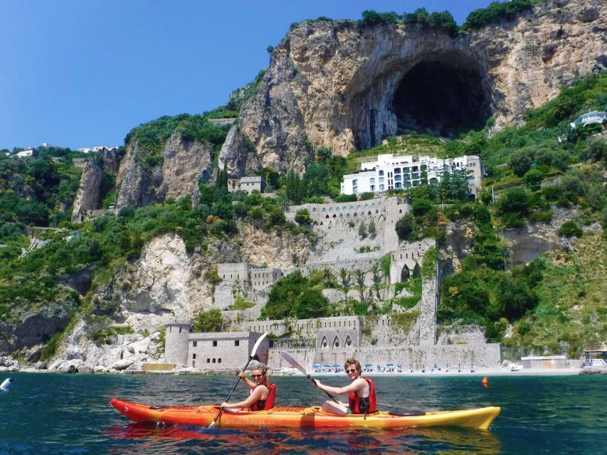 Amalfi Coast: Kayak Tour with Snorkeling and Grottoes Visit - Conca dei Marini, Sophia Loren Views, and the Big Names on the Cliffs