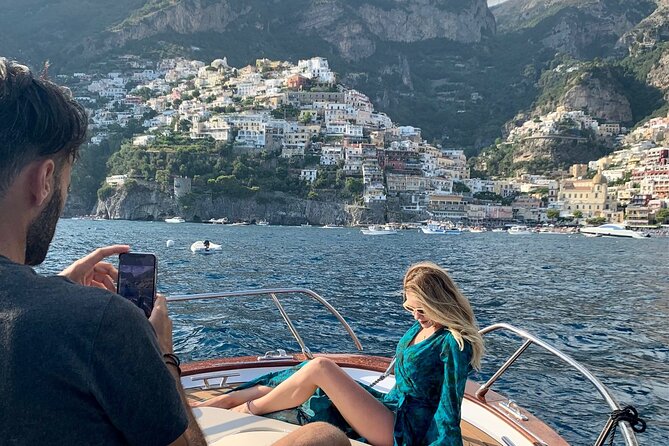 Amalfi Coast Private Boat Tour from Minori, Maiori & Amalfi - Nerano and Marina del Cantone: a gold-sand break in turquoise water