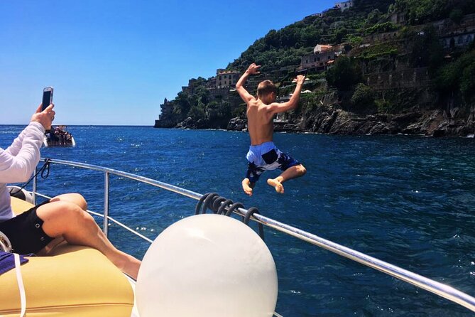 Amalfi Coast Snorkeling and Limoncello Tasting: 4h Boat Tour - Stop 4, Praiano: quieter fishing-village vibes and Torre a Mare