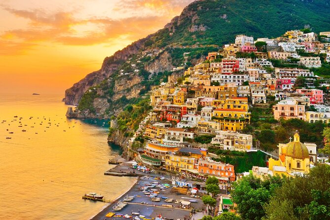 Amalfi Coast: Sunset Boat Tour with Fruit & Drinks | Small Group - Conca dei Marini: Fjord-Plus-Island Views and Santa Rosa Monastery