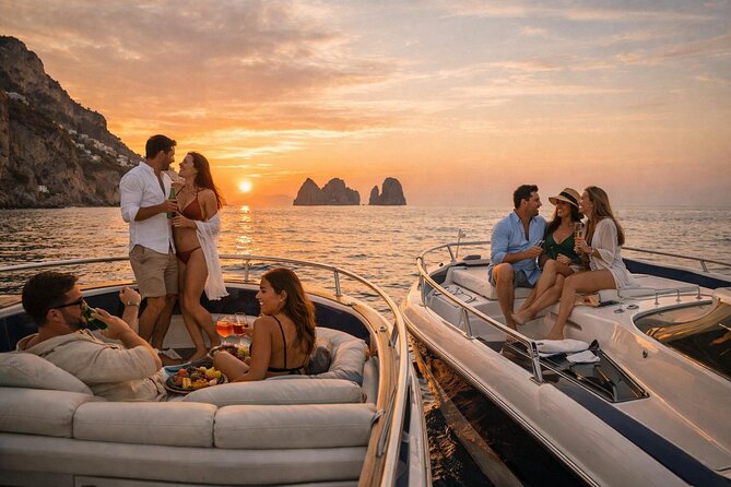 Amalfi Coast Sunset Cruise on the Elegant Boat - Sunset on the Amalfi Coast, starting from Salerno