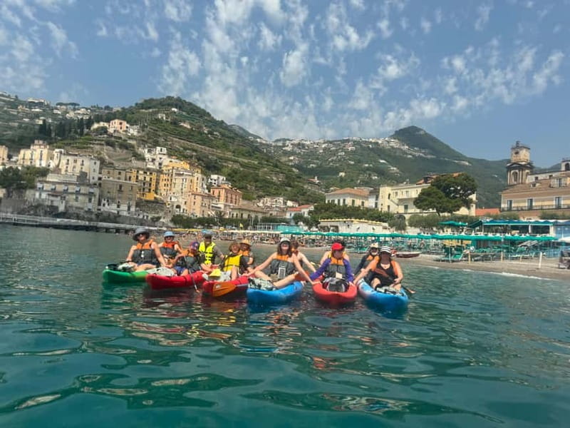 Amalfi: Kayak-Snorkel to Pandora Cave, Hidden Beach & Drinks - Pandora’s Cave: what the guide brings to the grotto