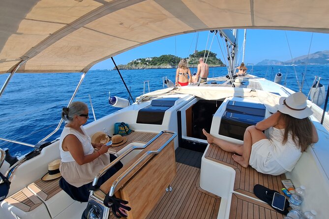Amalfi Skip the Crowds Private Chill Experience on a Sail Yacht - Stop-by-stop: what each highlight is doing for your experience