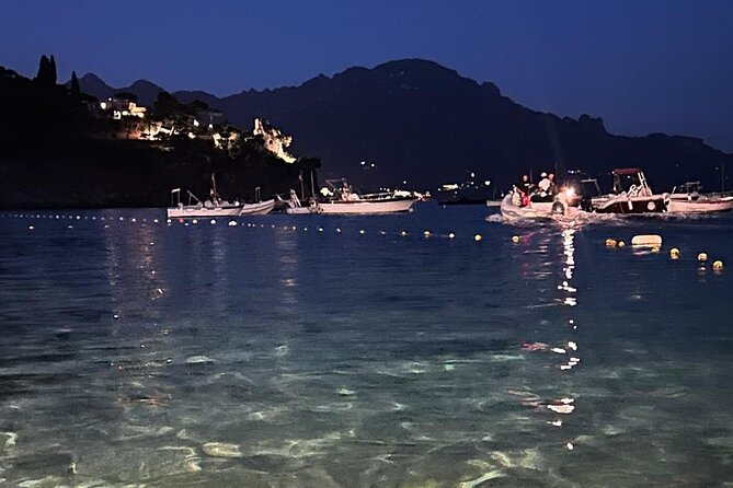 Boat sunset from Salerno to Capo D'Orso Amalfi Coast - Bathroom and Swim-Time Between Cetara and Erchie