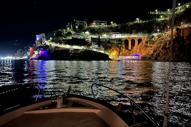 Boat sunset from Salerno to Capo D'Orso Amalfi Coast - Capo d’Orso Sunset: The View From the Water