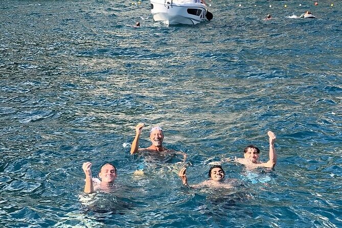 Boat tour of the Amalfi Coast with Aperitif - Salerno departure, with a crew that sets the tone