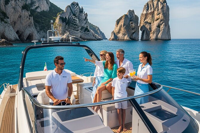 Capri All Inclusive Semi-Private Boat Tour with City Visit - Key highlights at a glance