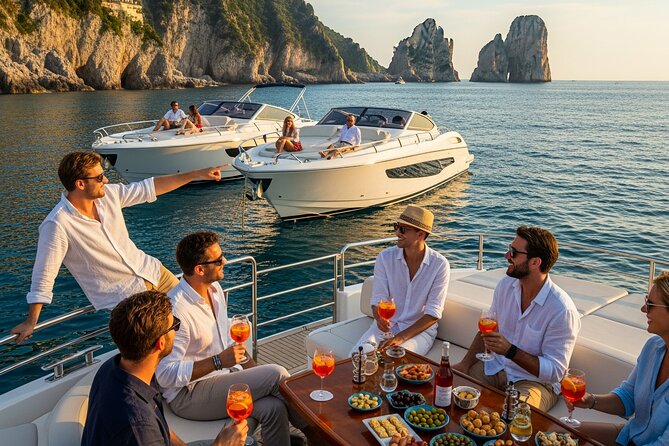 Capri All Inclusive Semi-Private Boat Tour with City Visit - The cave circuit: caves, colors, and the one big missing stop