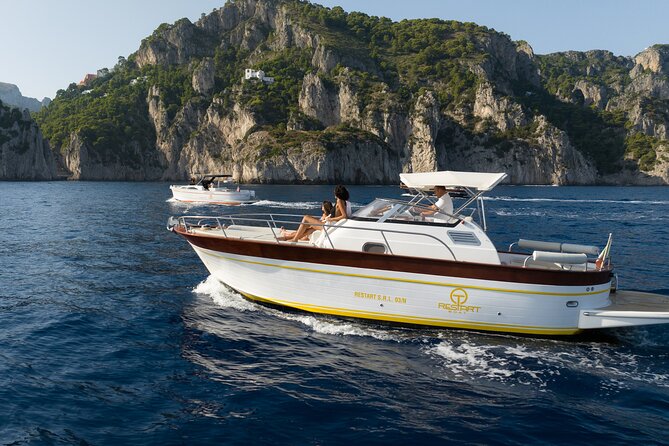 Capri and Amalfi Coast tour departing from Positano - Punta Carena Lighthouse viewpoint: no landing, still worth it
