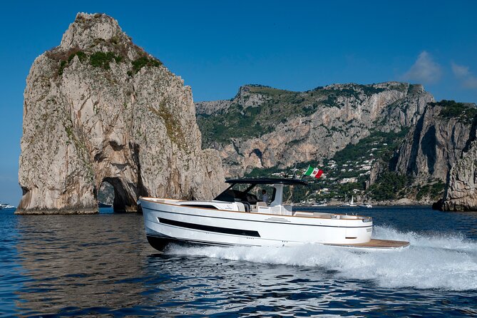 Capri and Amalfi Coast tour departing from Positano - Capri time: Gardens of Augustus views plus artisan stops