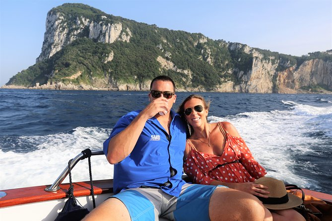 Capri Boat tour from Positano with Light Lunch, Drinks & Swim - Swim time and snorkeling equipment: fun plan, practical gear note