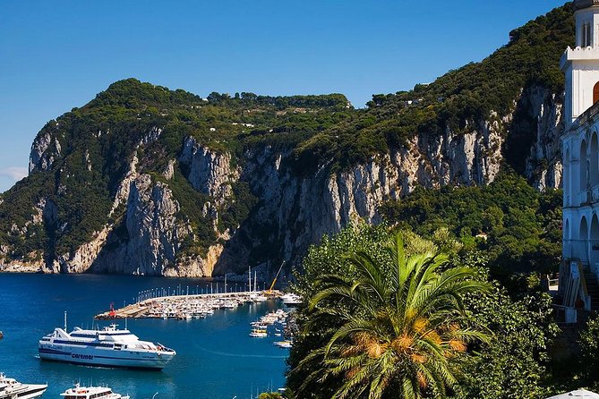 Capri Island and Blue Grotto from Sorrento or Positano or Amalfi or Salerno - Capri town highlights: Piazzetta, Via Krupp, and Augustus Gardens