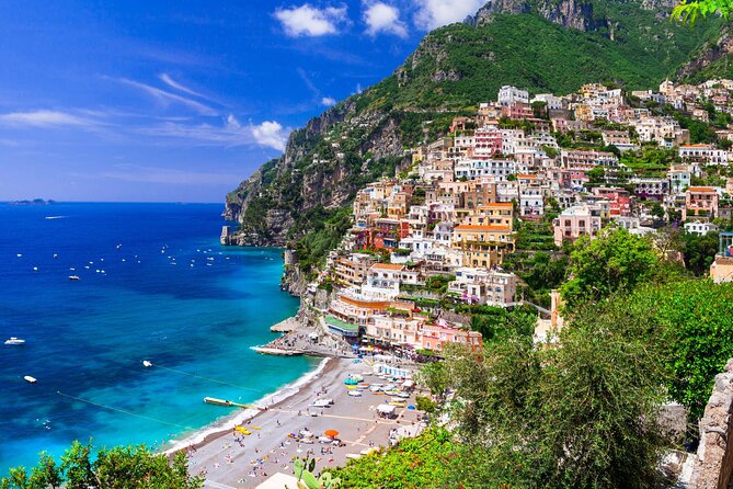 Capri Island Boat Tour from Amalfi with Snorkeling | Small Group - Praiano’s Africana Grotto: Blue Waters and a Quick Reset