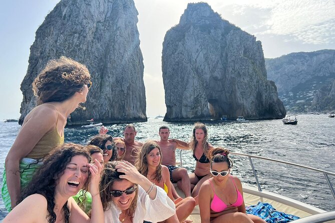Capri Premium Private Boat Tour + City Visit - Faraglioni Close-Ups, Malaparte Villa, and the White and Red Grottos