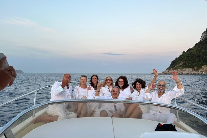 Capri Premium Private Boat Tour + City Visit - 4 Hours in Capri Town: Porto Turistico, Funicular Access, and Blue Grotto by Land