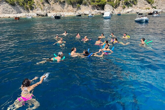 Capri Private all inclusive Boat Tour with City Exploration - Grotta dei Santi and Grotta Verde: caves with character, plus a longer green grotto swim