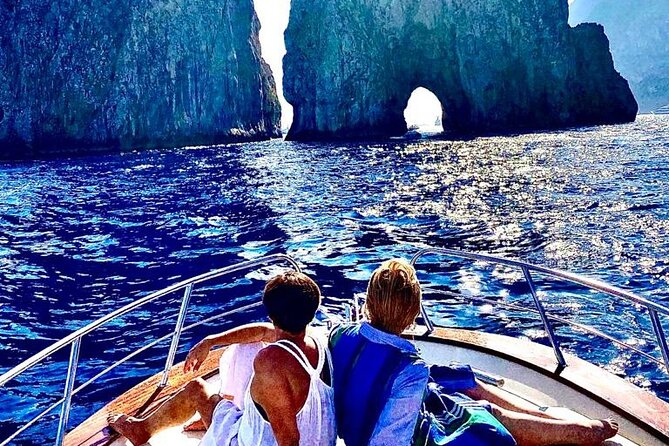 Capri Private Boat Tour from Positano or Praiano - Marina Grande beach time: Capri walking and shopping, or stay on board