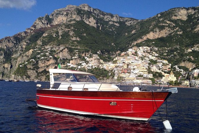 Capri Private Boat Tour from Positano, Praiano or Amalfi - Cruising Past I Faraglioni and Toward Capri