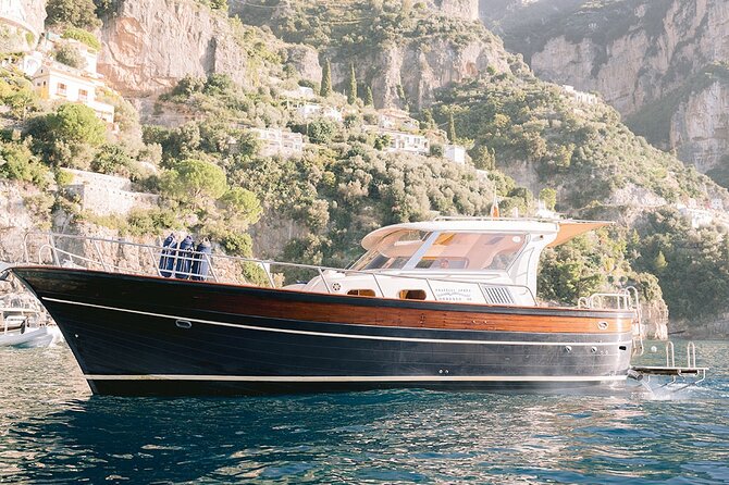 Capri Private Boat Tour From Praiano, Positano or Amalfi - Positano pickup at the Covo dei Saraceni dock: how the day starts