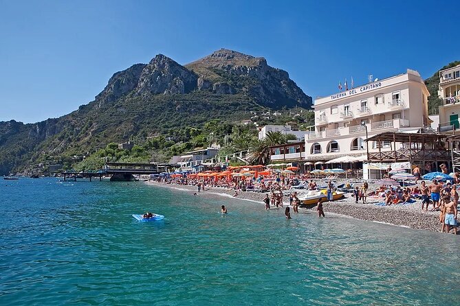 Capri Private Tour from Positano - Motorboat 28ft - Punta Carena Lighthouse: a quick western-coast postcard