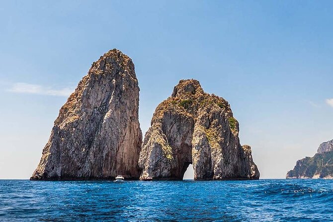Capri Private Tour from Positano - Motorboat 28ft - The sail from Positano toward Capri, built around time-saving views