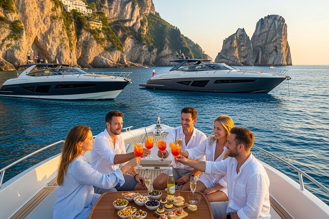 Capri Signature Boat Tour from Amalfi with Time on Land - Amalfi Port, shared-boat pacing, and what the 7 to 8 hours really feels like