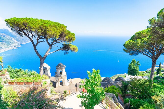 Car Tour from Salerno to Amalfi, Ravello and Positano - Stop 3: Ravello gardens, center stroll, and coast views above the cliffs