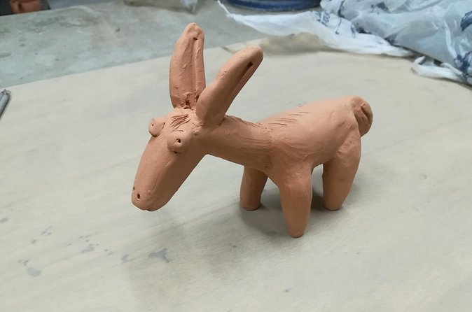 Ceramic Lesson for Small Groups in Vietri sul Mare - Take-home donkeys, including shipping and smart alternatives