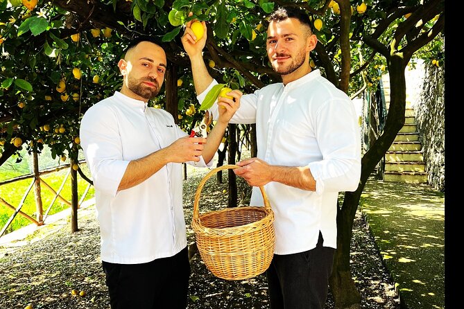 Cooking class Amalfi Coast by Marco and Tano - What you cook: pizza dough, pasta, and a lemon-forward finish