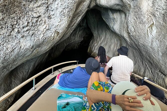 From Positano : Elite Capri Boat Day Free Bar, Brunch & City Walk - Blue Grotto: the classic Capri sea wonder (and why it’s so short)