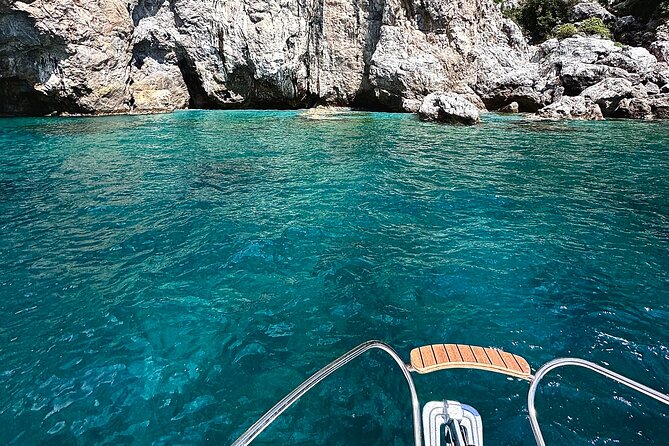 From Positano or Praiano: 2H Private Amalfi Coast speed tour - Praiano Stop: Tras e Iesc Caves and the Small-Boat Entry Experience