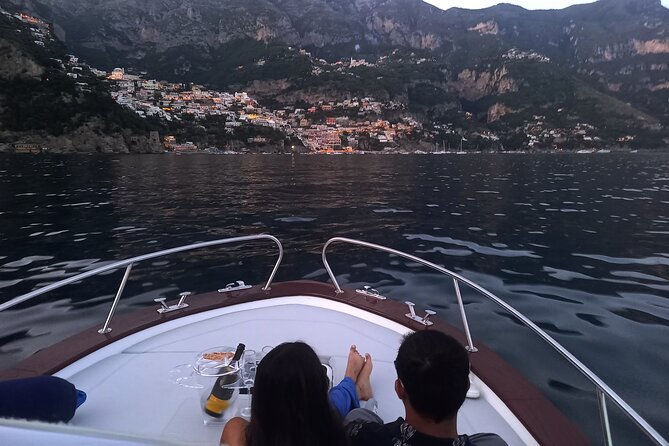 From Positano: Sunset Private Boat Tour along the Amalfi Coast - Stop 2: Praiano from the sea, plus a look near La Praia