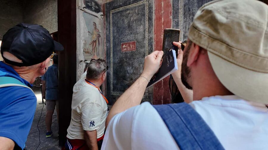 From Salerno: Pompeii Guided Walking Tour with Ticket - Salerno Morning Train, Amalfi Coast Views, and Arrival at Pompeii