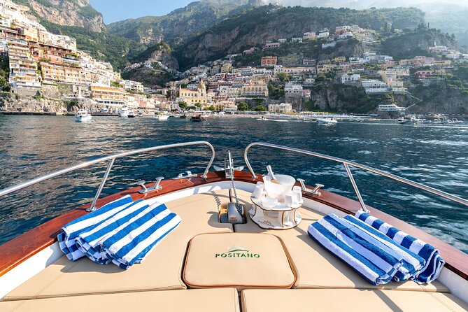 Full Day Private Boat Tour of Capri from Maiori or Minori - Marina Piccola lunch, inland Capri time, and Li Galli mermaid-island waters