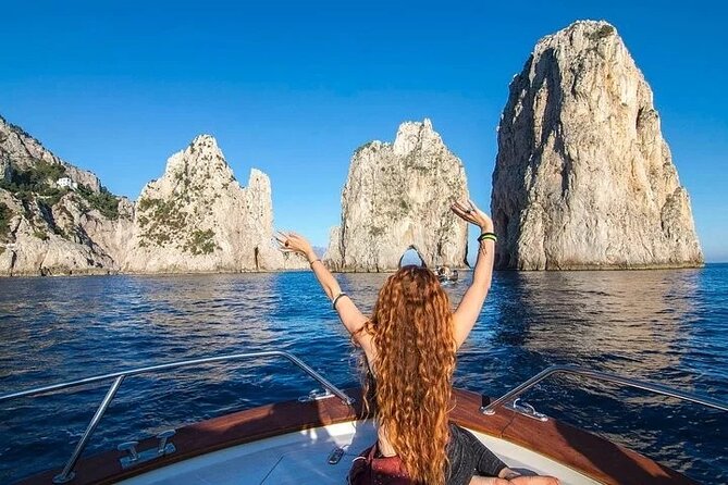 Full Day Private Boat Tour to Capri from Positano - Punta Campanella marine area: protected water with a calmer feel