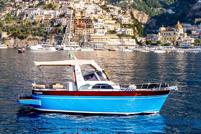 Half Day Boat Tour in Amalfi Coast - Enjoy Swim and Sun - Positano return: the vertical-town view hits differently