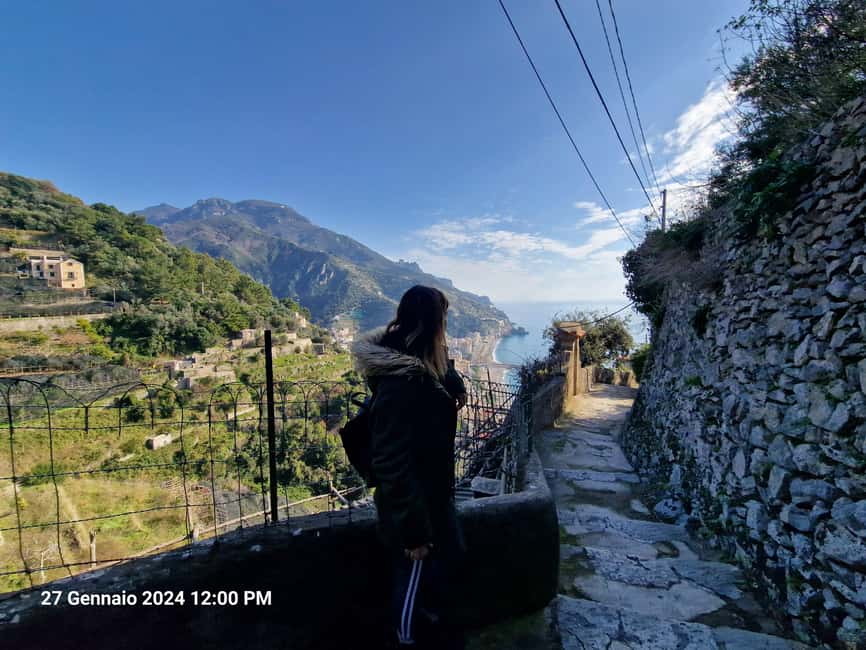 Lemon Path - Amalfi coast - Lemon Path Between Maiori and Minori, 3 Hours of Coastal Walking