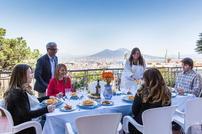 Lunch or dinner and cooking demo at a local home in Cava de' Tirreni - Price and value: is $98.40 fair for this setup?